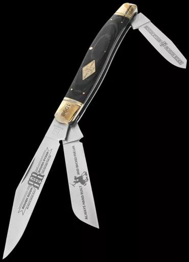Rough Ryder 30th Anniversary 8" Stockman Folding Knife