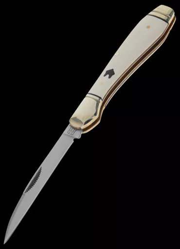Rough Ryder Arctic Fox Micarta Folding Knife