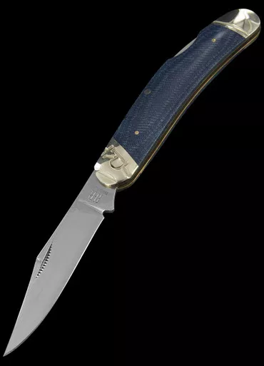 Rough Ryder Dark Denim Sowbelly Folding Knife