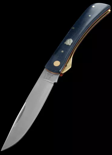 Rough Ryder Denim Micarta Work Folding Knife