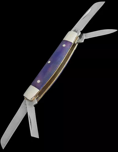 Rough Ryder Four Blade Whittler Purple