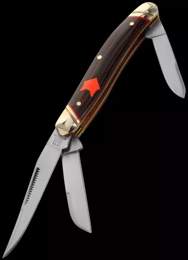 Rough Ryder Stockman Desert Fox Folding Knife