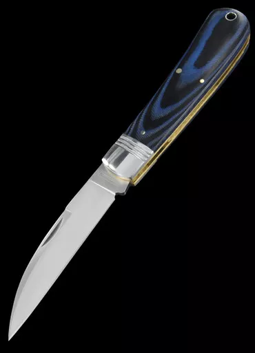 Rough Ryder Wharncliffe Denim Micarta