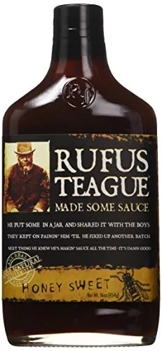 Rufus Teague Honey Sweet Bbq Sauce, 16 Oz #0095229