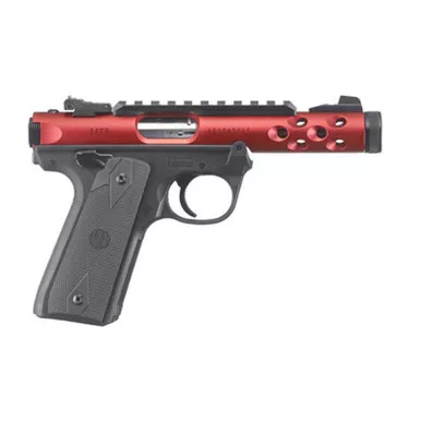 Ruger 43910 MKIV 2245 LT 22Pst 4.4 Red
