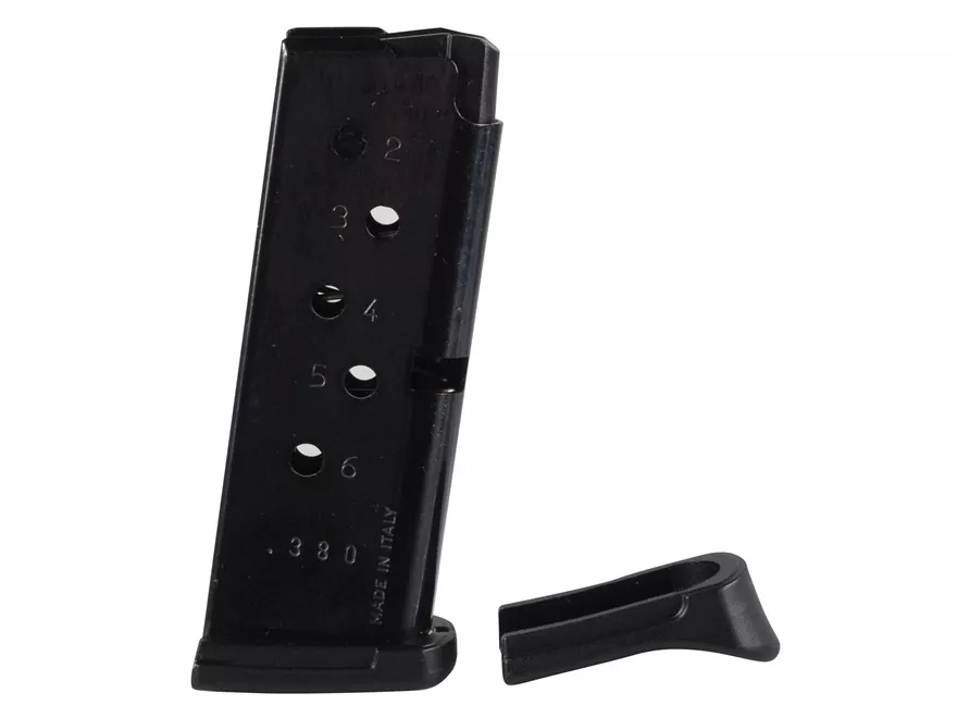 Ruger Lcp Ext Mag- 6rd