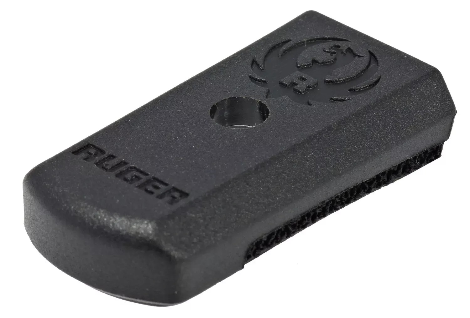 RugerFloor PlateFlush Style made of Polymer with Black Finish for Ruger LCP II 6-Round Magazine