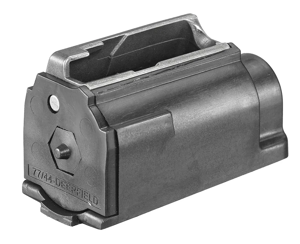 RugerOEMBlack Rotary 4rd for 44 Rem Mag Ruger 77