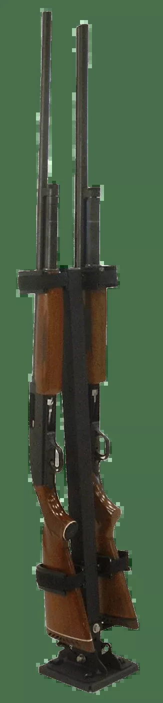 Rugged Gear Floor Mount Gun Rack, Rugged 10082 2gun Floor Mnt Removable