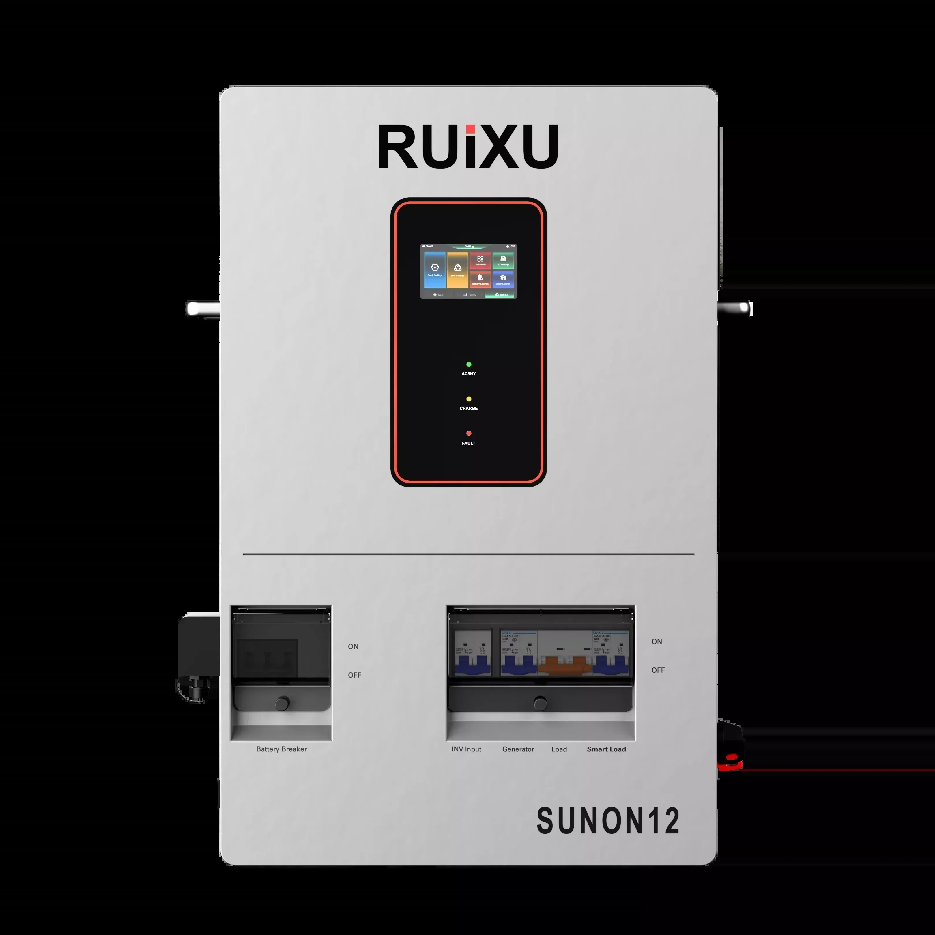 RUiXU Single/Split-Phase Off-Grid Inverter | SUNON12 | 12kW UL1741