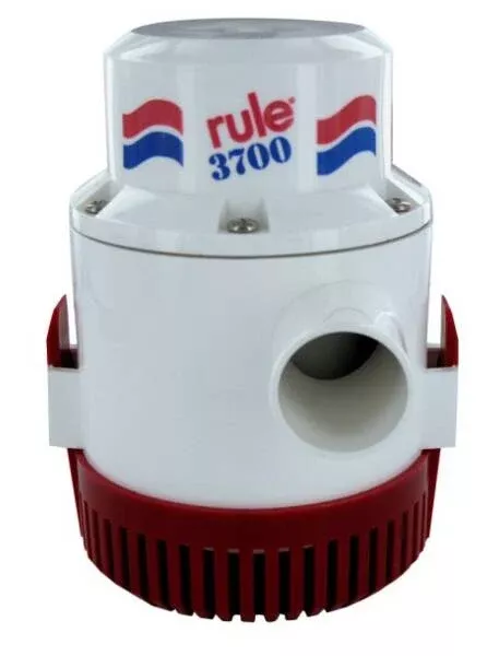 Rule 24V 3700 GPH Electric Non-Automatic Impeller Submersible Bilge Pump• 16A