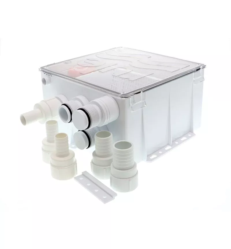 Rule 800 GPH 12 V Shower Drain Kit• 98B