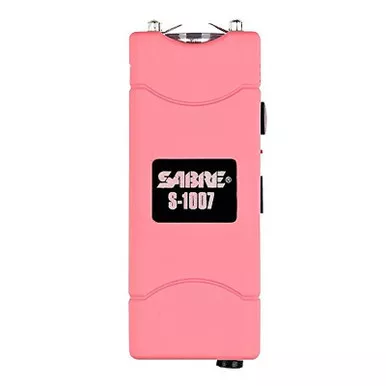 SABRE Compact Stun Gun & LED Flashlight Belt Holster & Training Video