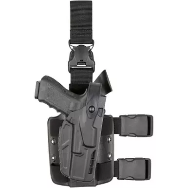 Safariland Model 7305 7TS ALS/SLS Tactical Holster w/ Quick Release for SIG Sauer P320 w/ Streamlight TLR-7