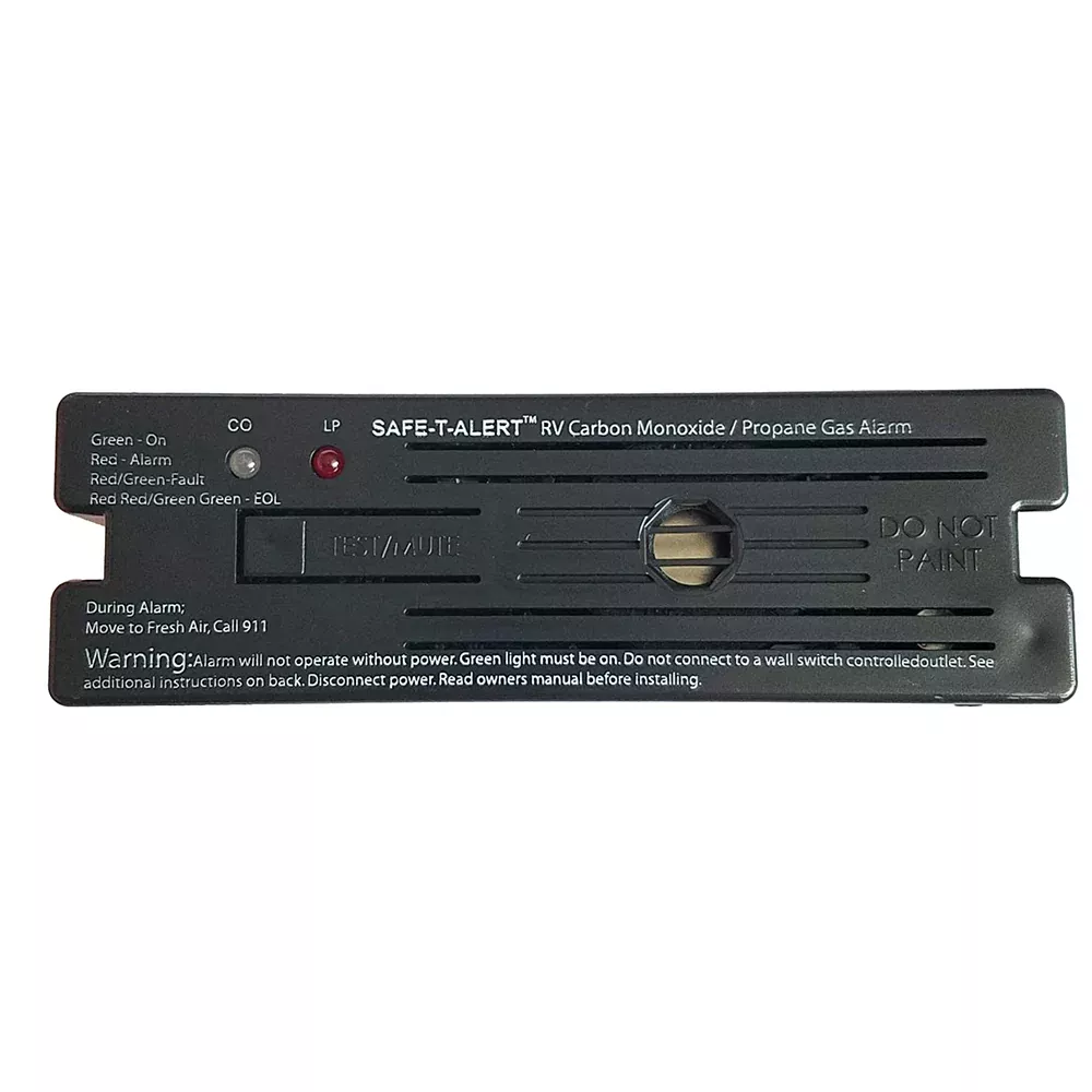 Safe-T-Alert Combo Carbon Monoxide Propane Alarm Surface Mount – Black [35-741-BL]