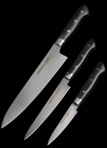 Samura Pro-S Set of 3 Kitchen Knives