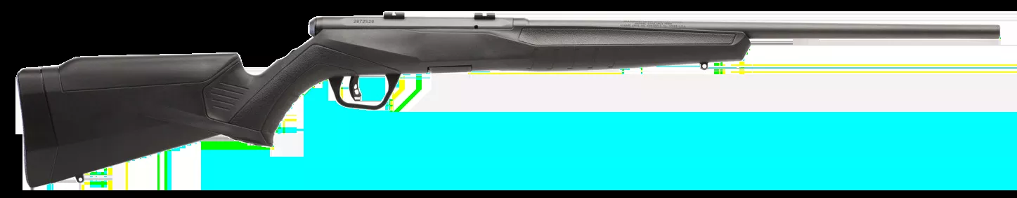 Savage B Series F 17 HMR Rifle 18" Matte Black 70840