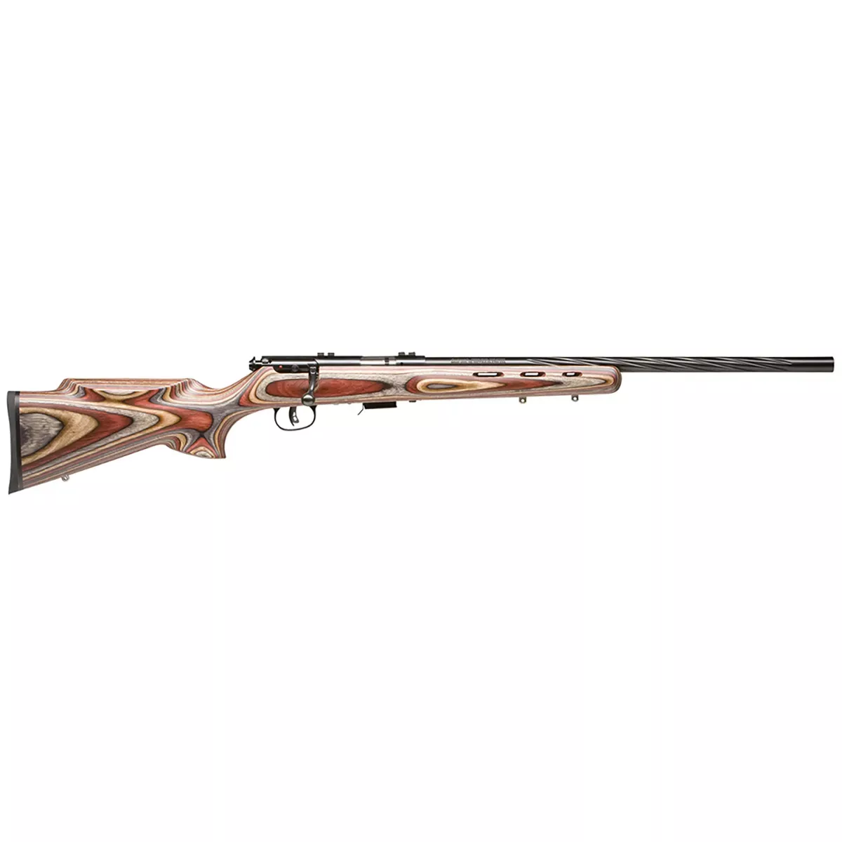 Savage Mark II BRJ 22 LR Rifle 21″ 5+1 Blued Laminate