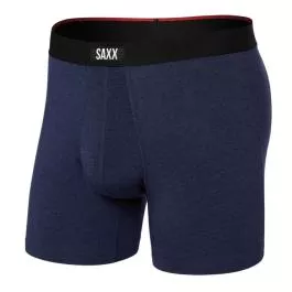 SAXX Underwear Men's Vibe Xtra Boxer Brief - Astro Blue Heather - M