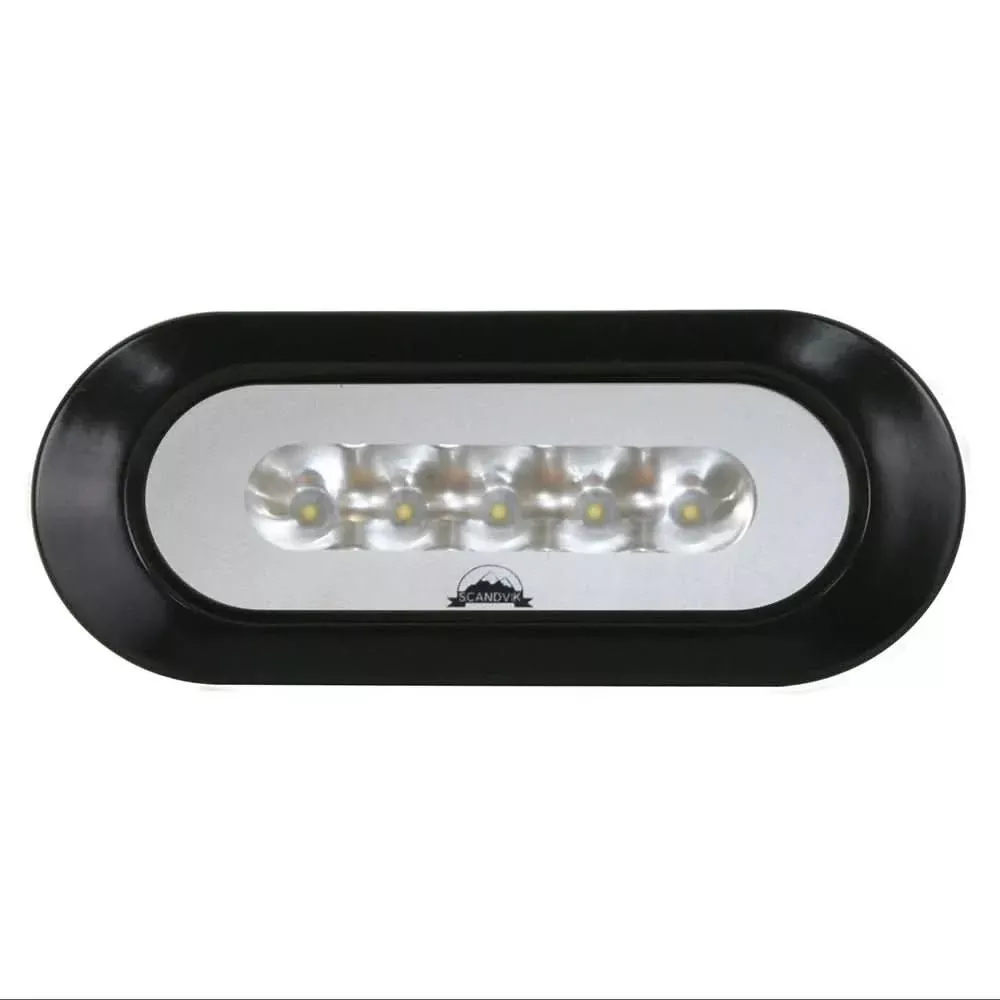 Scandvik Flush Mount Spreader Light – Black