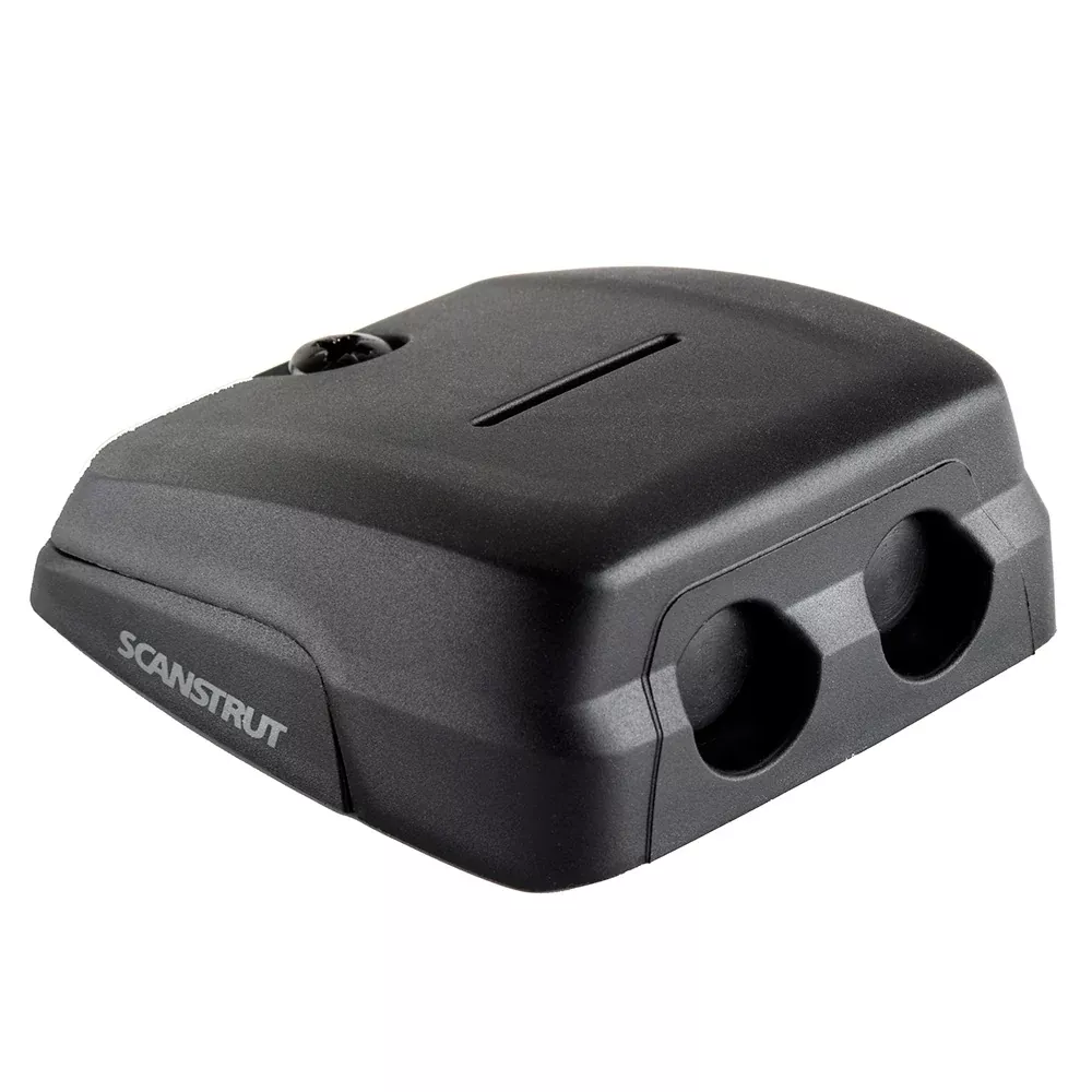 Scanstrut Horizontal Double Cable Seal - Black - DS-HD10-BLK