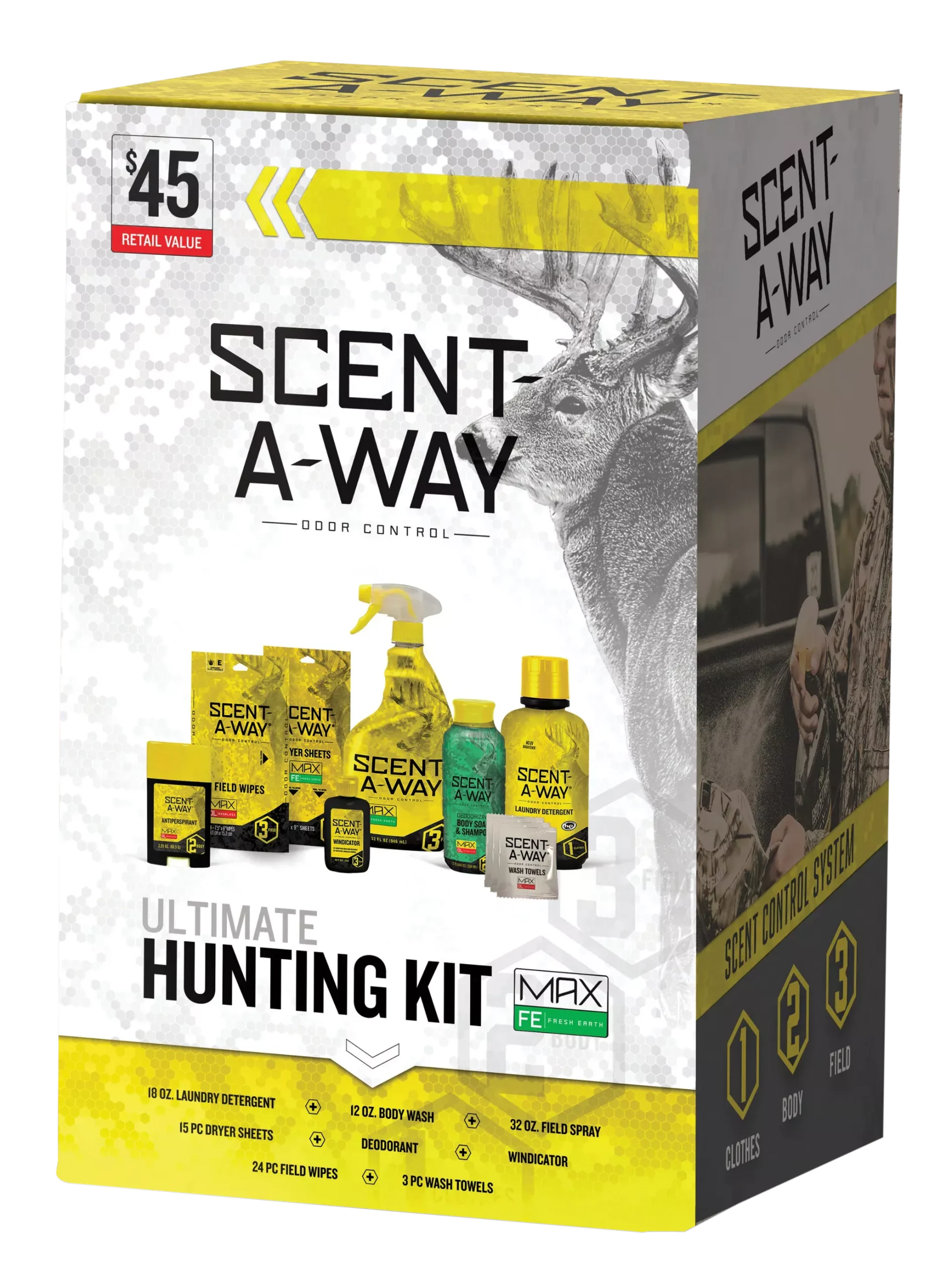 Scent-A-Way Max Ultimate Hunting Kit Odor Eliminator Odorless