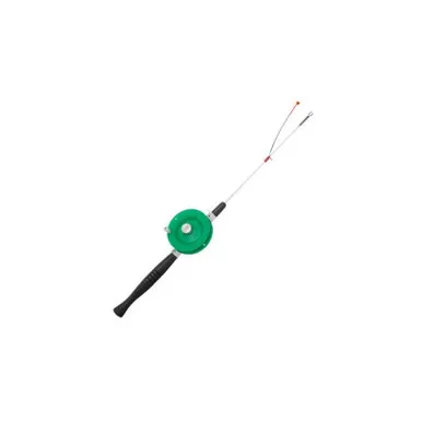 Schooley 21" Spring Bobber Ice Rod with Reel (Color Varies)