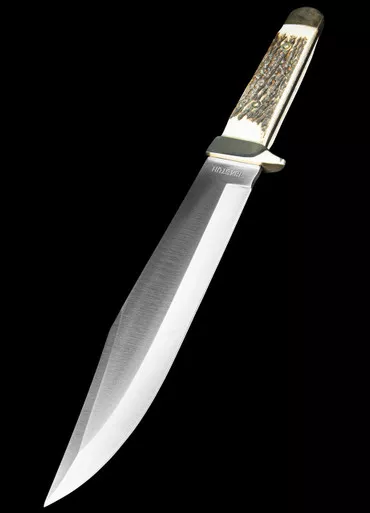 Schrade Uncle Henry Bowie Stag Fixed Blade