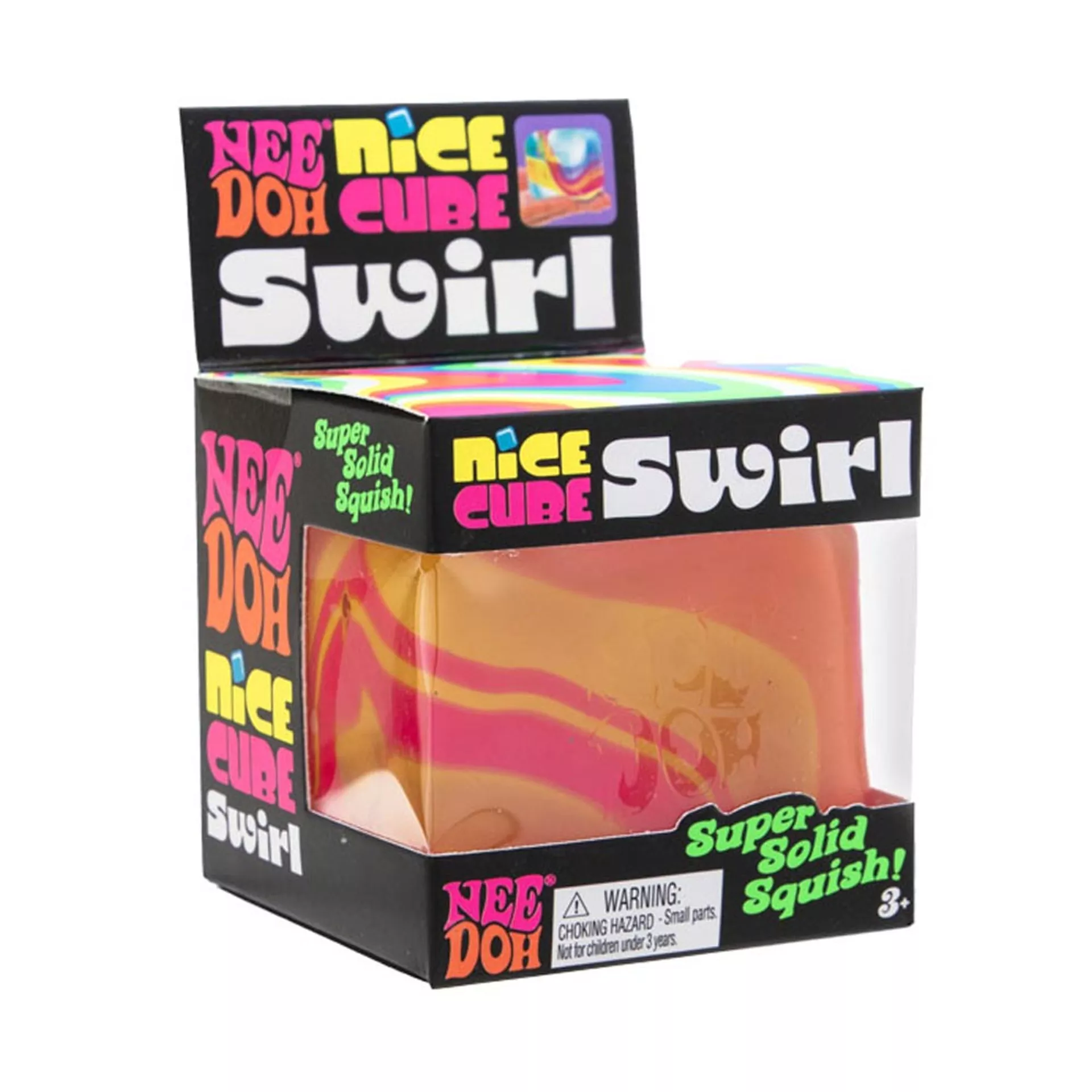 Schylling Needoh Nice Cube Swirl Fidget Toy