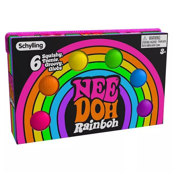 Schylling Teenie NeeDoh Rainboh
