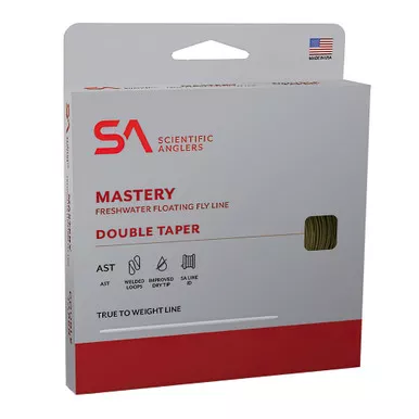 SCIENTIFIC ANGLERS Mastery Double Taper Dark Willow Fly Line
