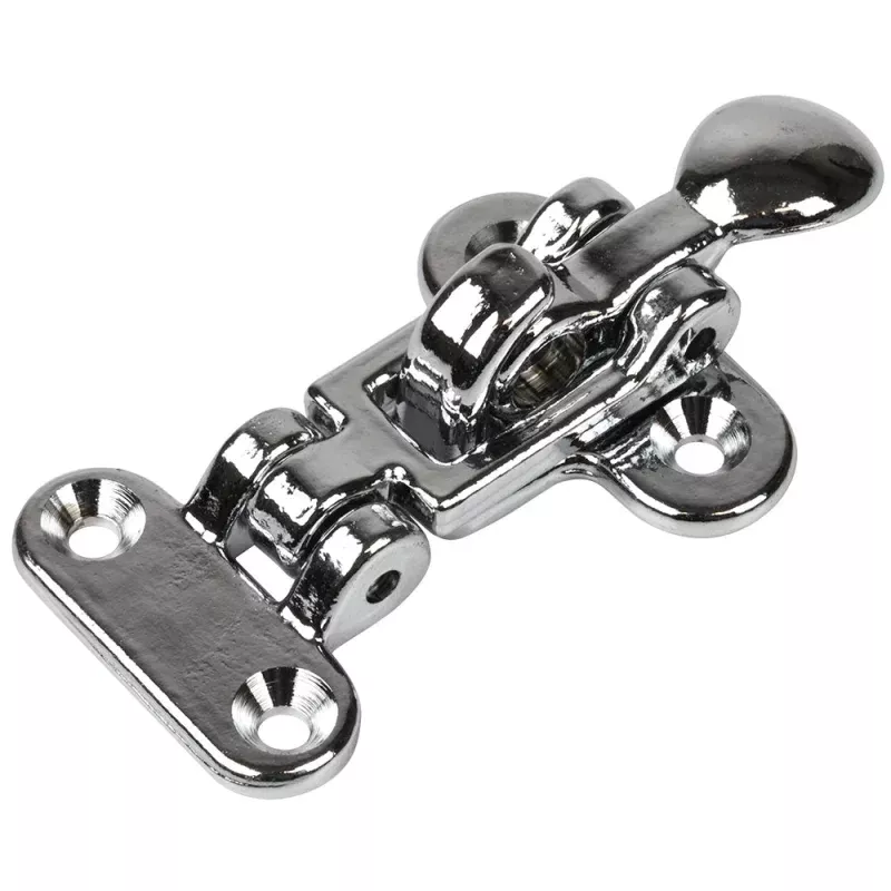 Sea-Dog Anti-Rattle Latch – Sand-Cast Chrome-Plated Brass