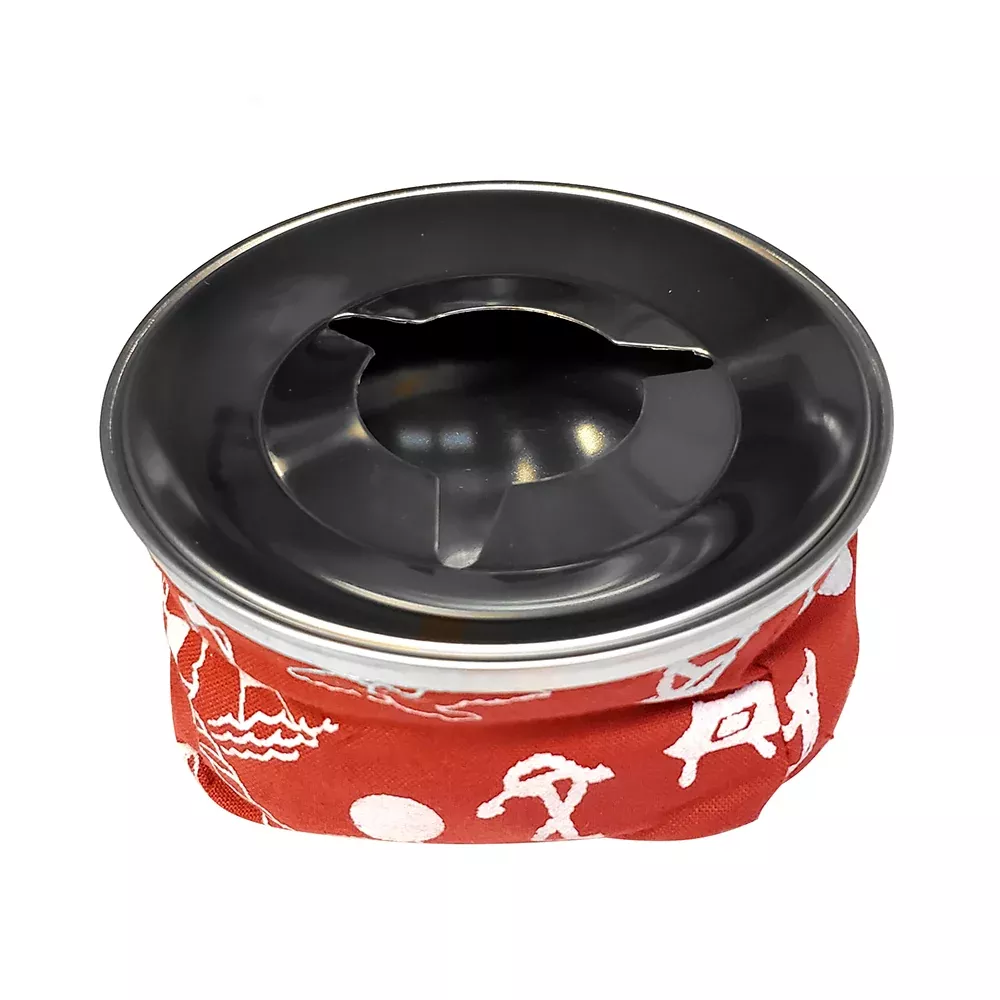 Sea-Dog Bean Bag Style Ashtray – Red [589610-1]