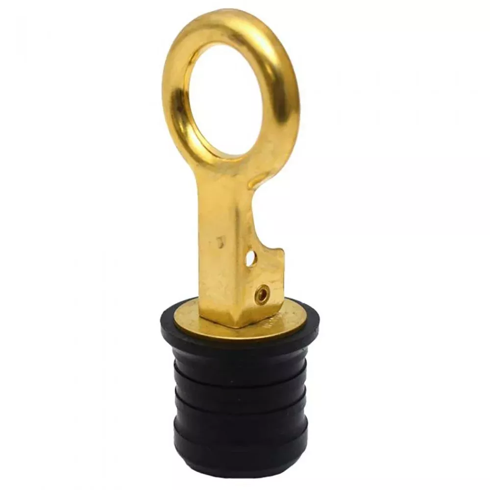 Sea-Dog Brass Snap Handle Drain Plug – 1-1/4″ [520072-1]