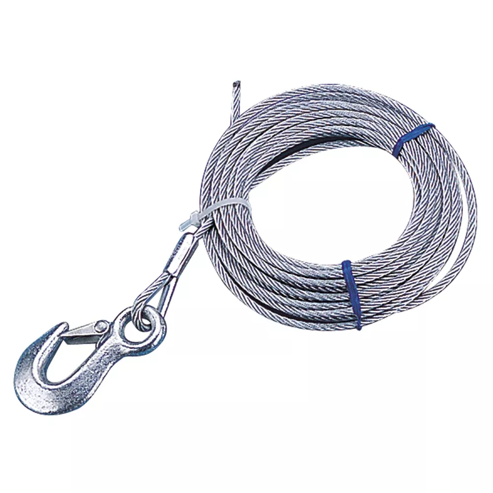 Sea-Dog Galvanized Winch Cable – 3/16″ x 20 [755220-1]