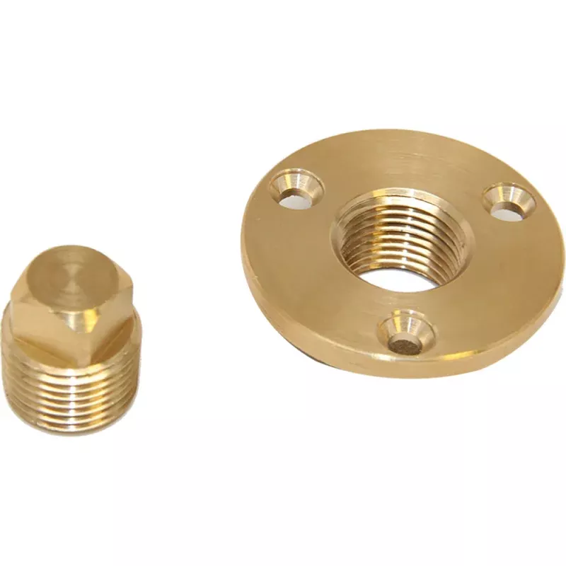 Sea-Dog Garboard DrainPlug – Machined Bronze