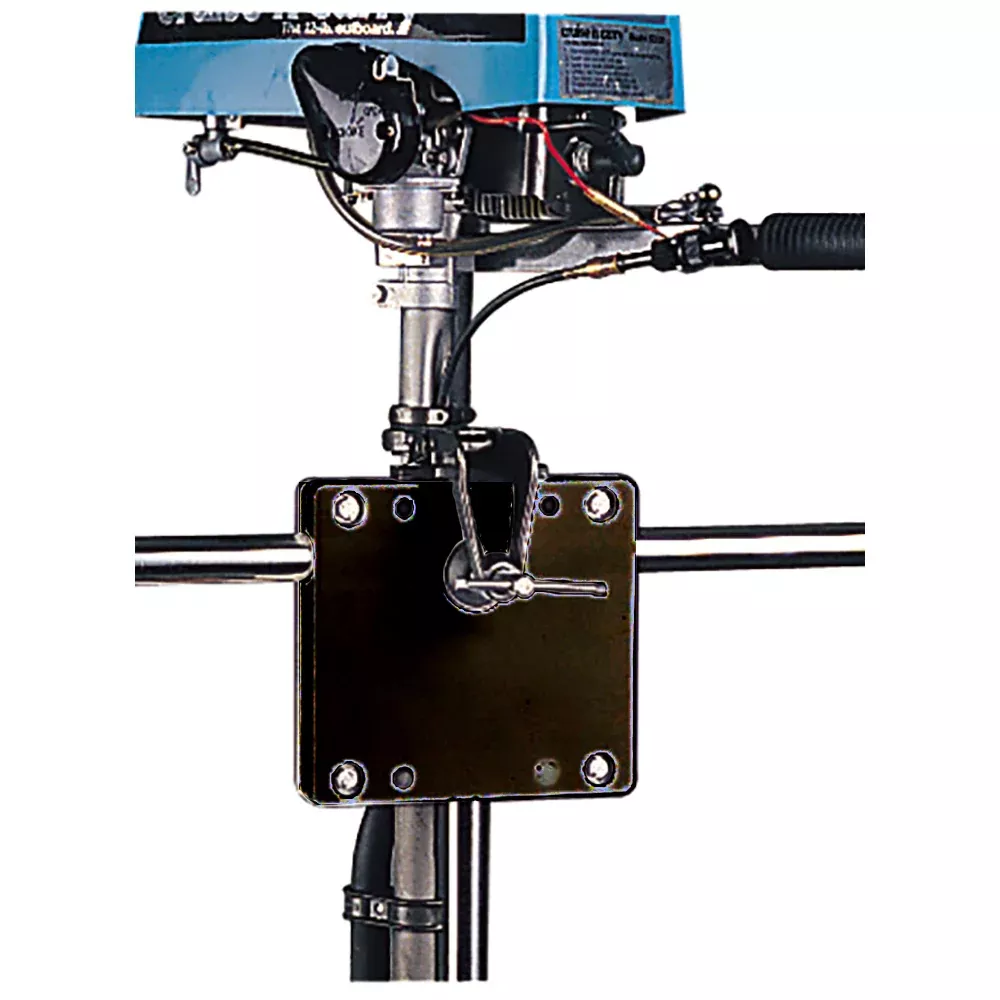 Sea-Dog Poly Rail Mount Motor Bracket – Black [327151-1]