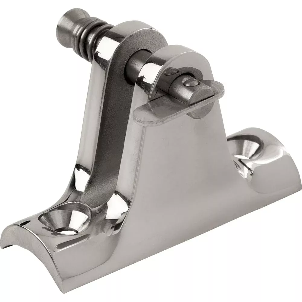Sea-Dog Stainless Steel 90° Concave Base Deck Hinge – Removable Pin