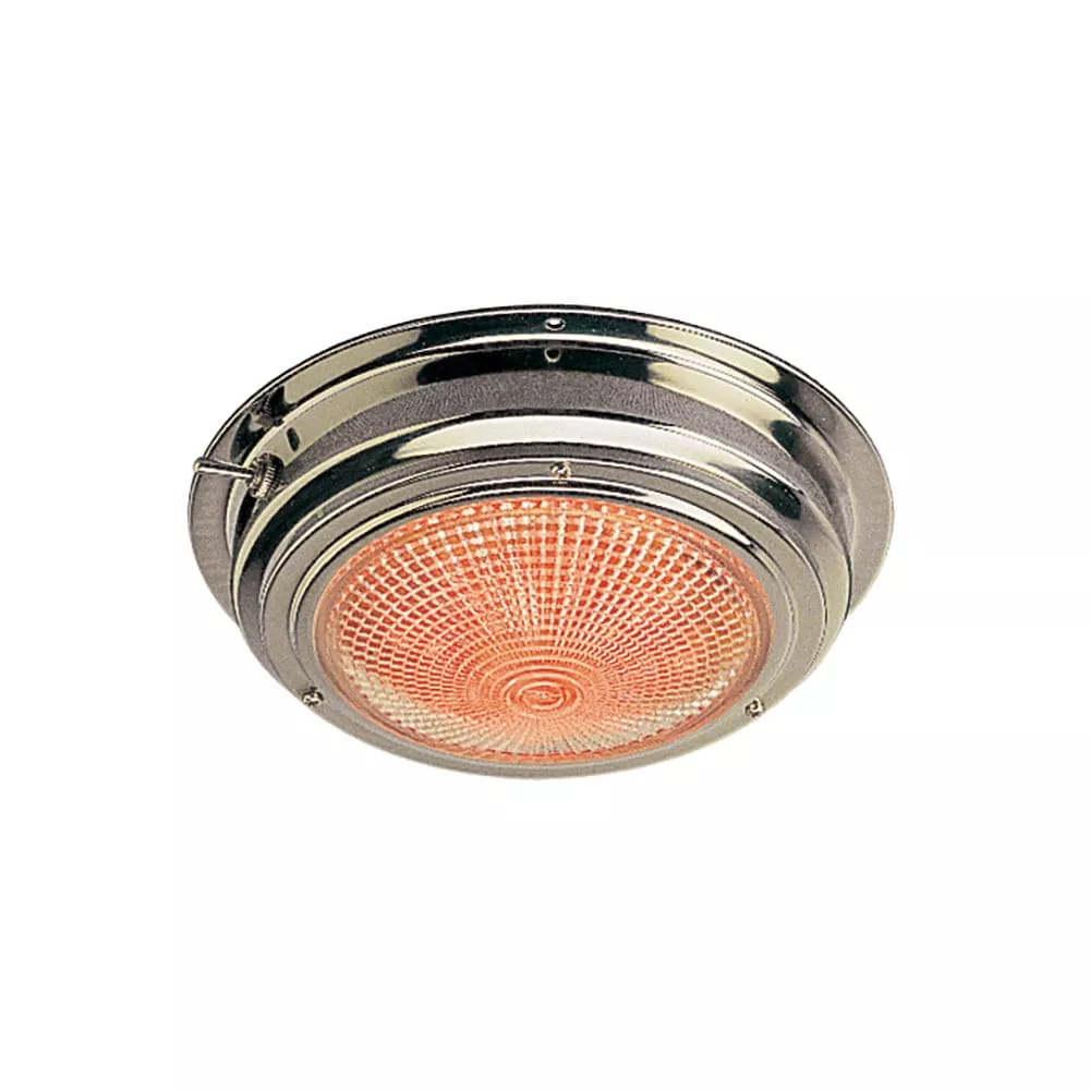 Sea-Dog Stainless Steel LED Day/Night Dome Light – 5″ Lens