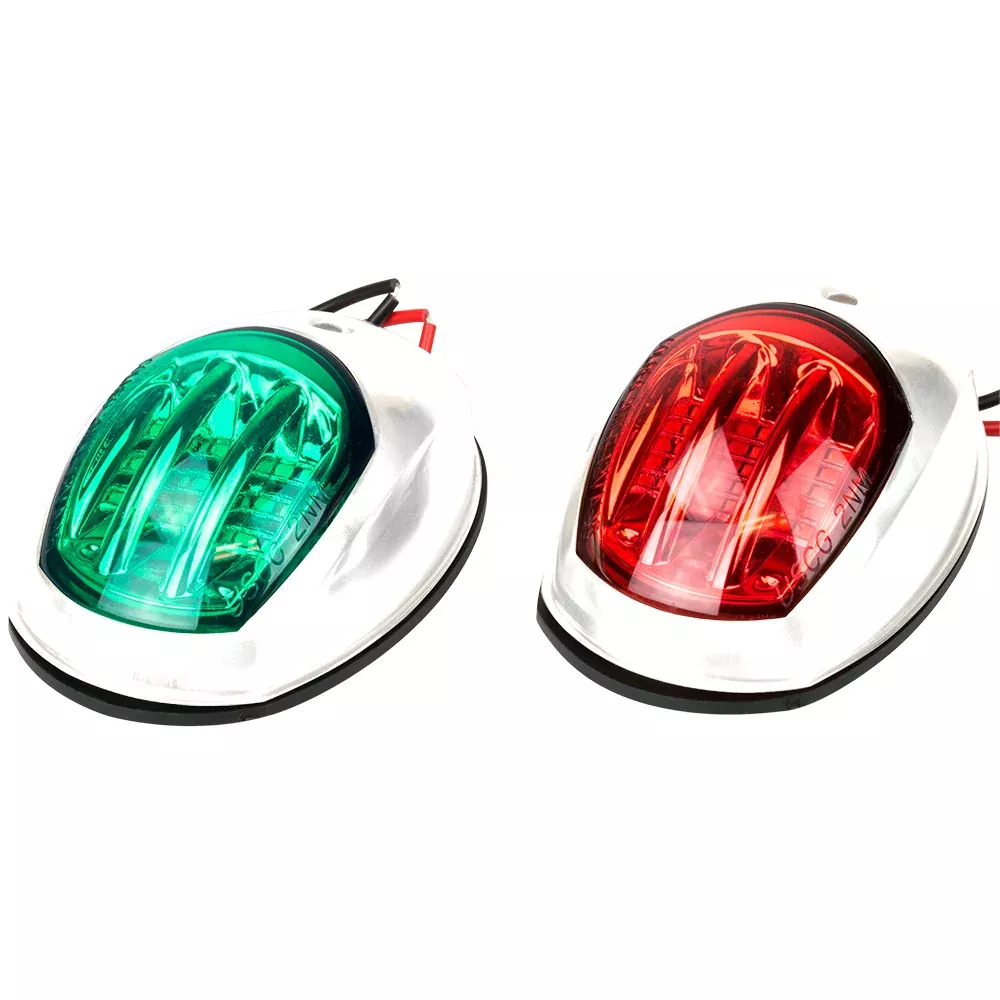 Sea-Dog White LED Navigation Lights – PortStarboard [400071-1]