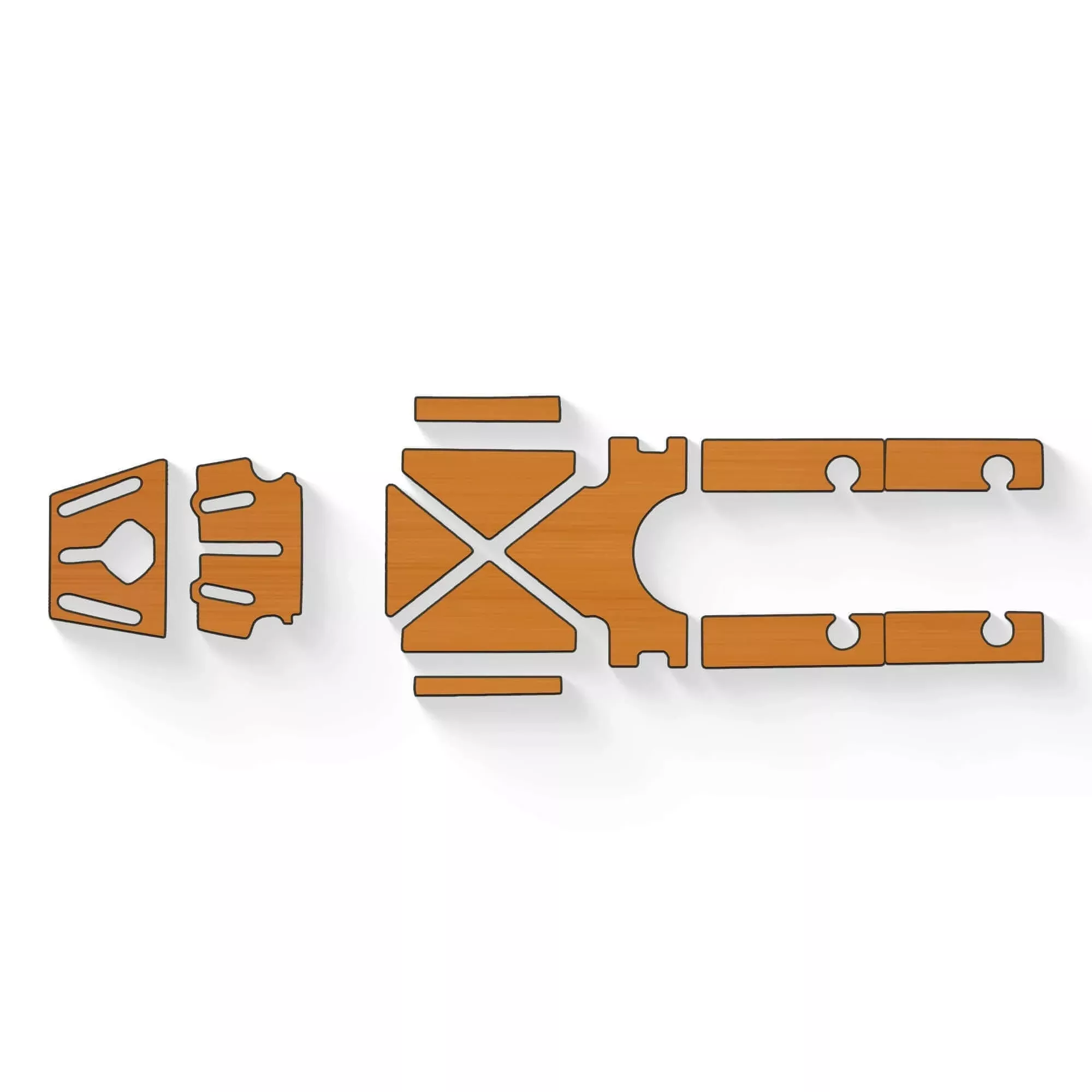 Sea Ghost 110 Premium Deck Padding