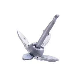 Seachoice Galvanized Malleable Iron Folding Grapnel Anchor - 3.5 LB.