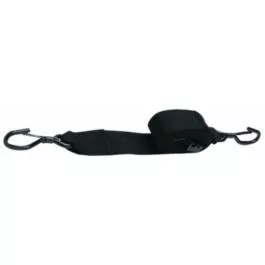 Seachoice Gunwale Trailer Tie Down Strap - Black - 2" x 12ft