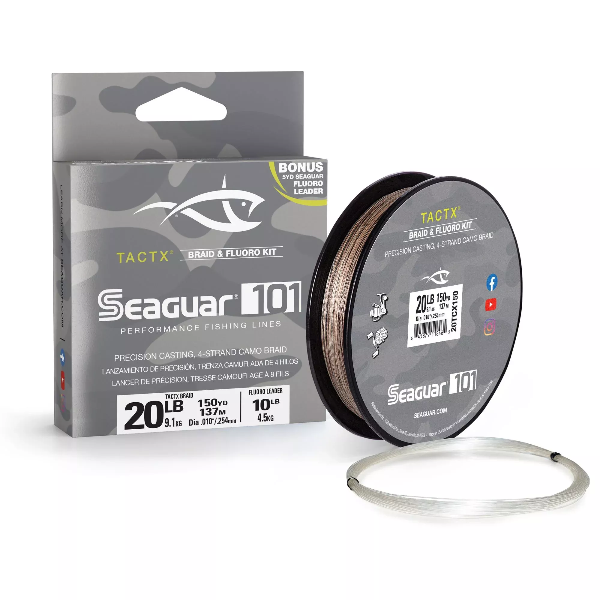 Seaguar TactX Braid & Fluoro Kit