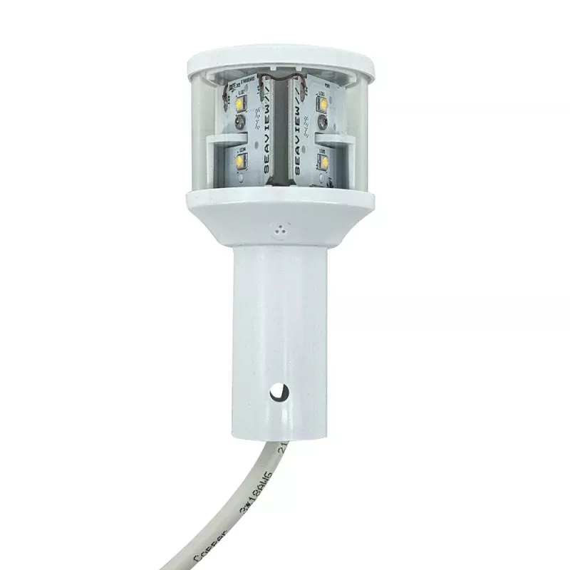 Seaview 12V C5 Certified Round 3nm LED Combo Masthead All-Round Light – White
