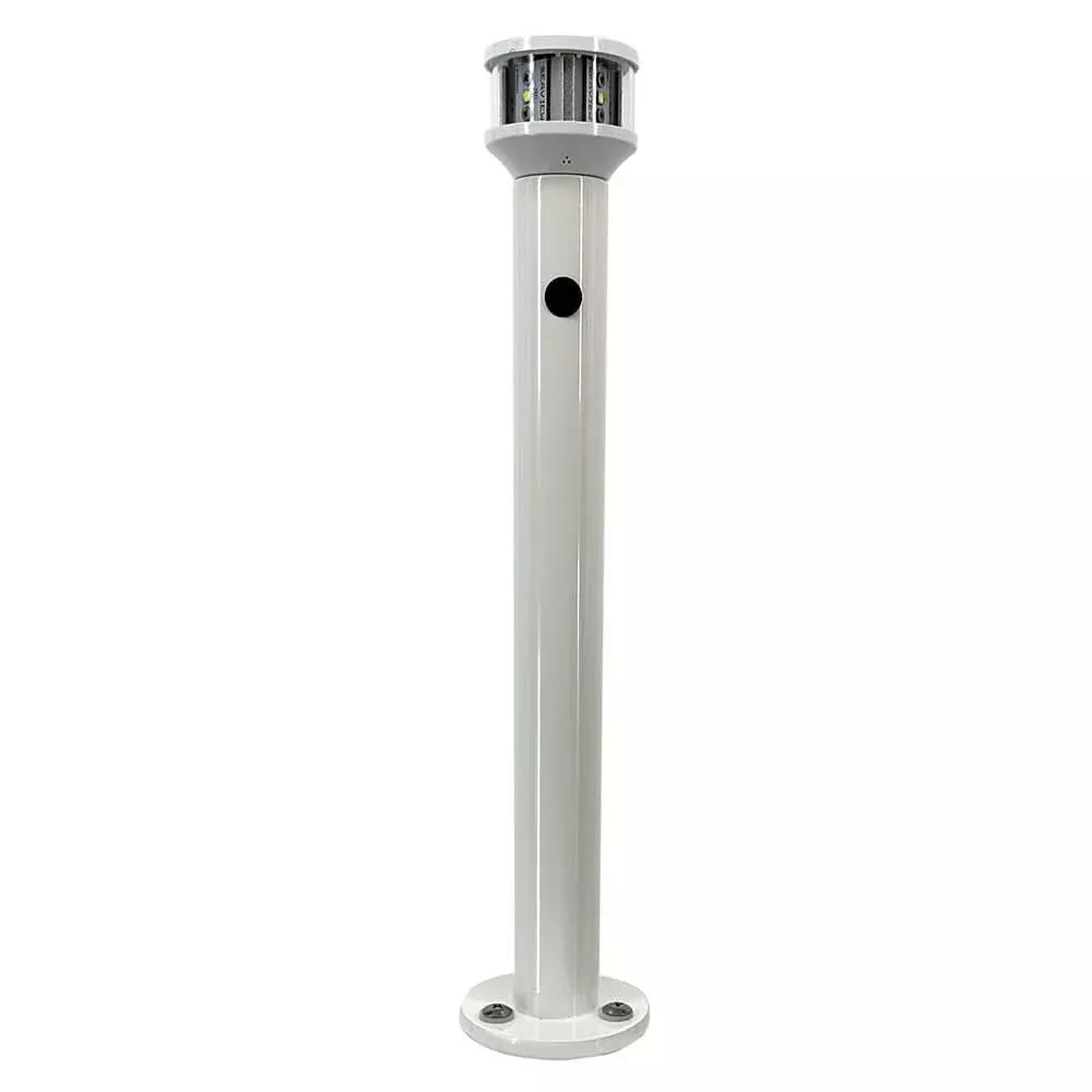 Seaview 24 Fixed Light Post w/C5 Certified All-Round LED Light