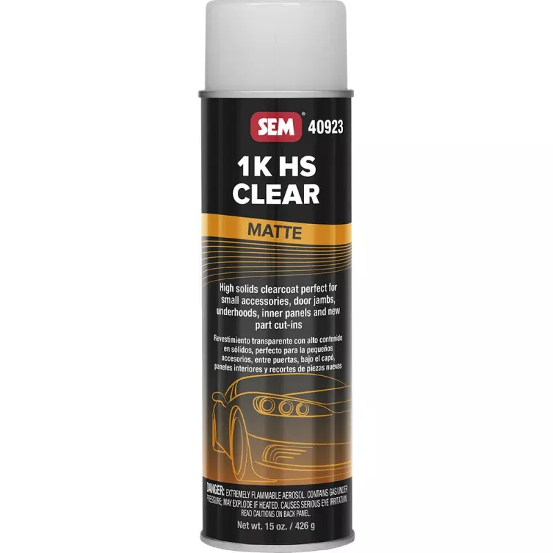 SEM 1K HS Clear – 20oz Aerosol Can – Matte Finish