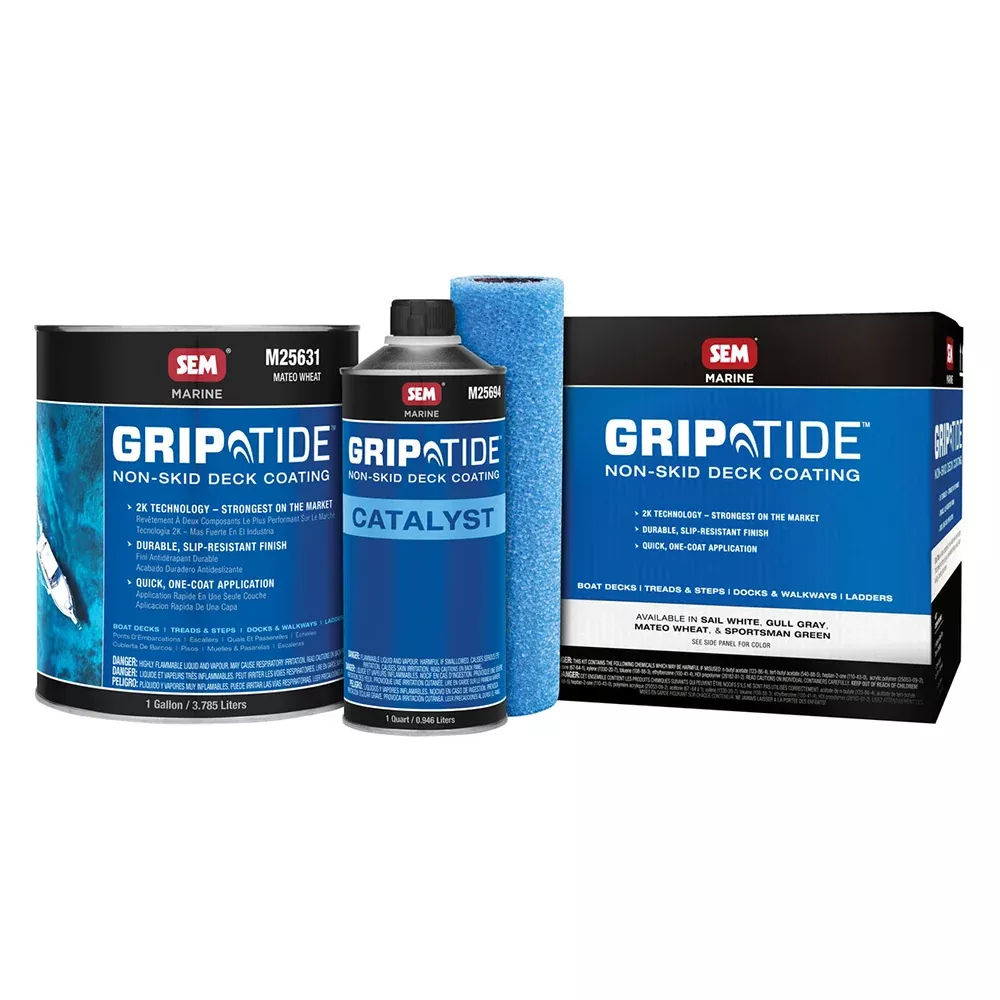 SEM GripTide Non-Skid Deck Coating Kit – Mateo Wheat [M25630]