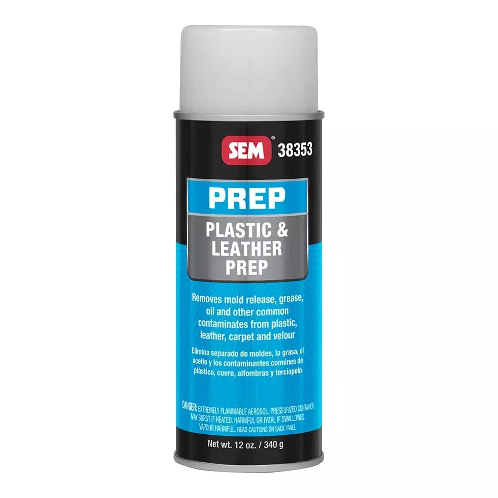 SEM Plastic & Leather Prep - 12oz - 38353