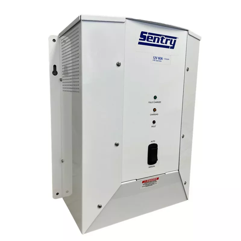 Sentry Marine Battery Charger 115/230V Input 12VDC – 60A – 3-Bank